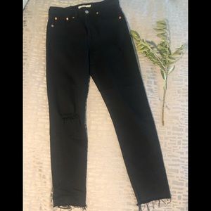 Levi’s Black Wedgie Jeans